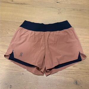On Running Women's Tan Athletic Shorts